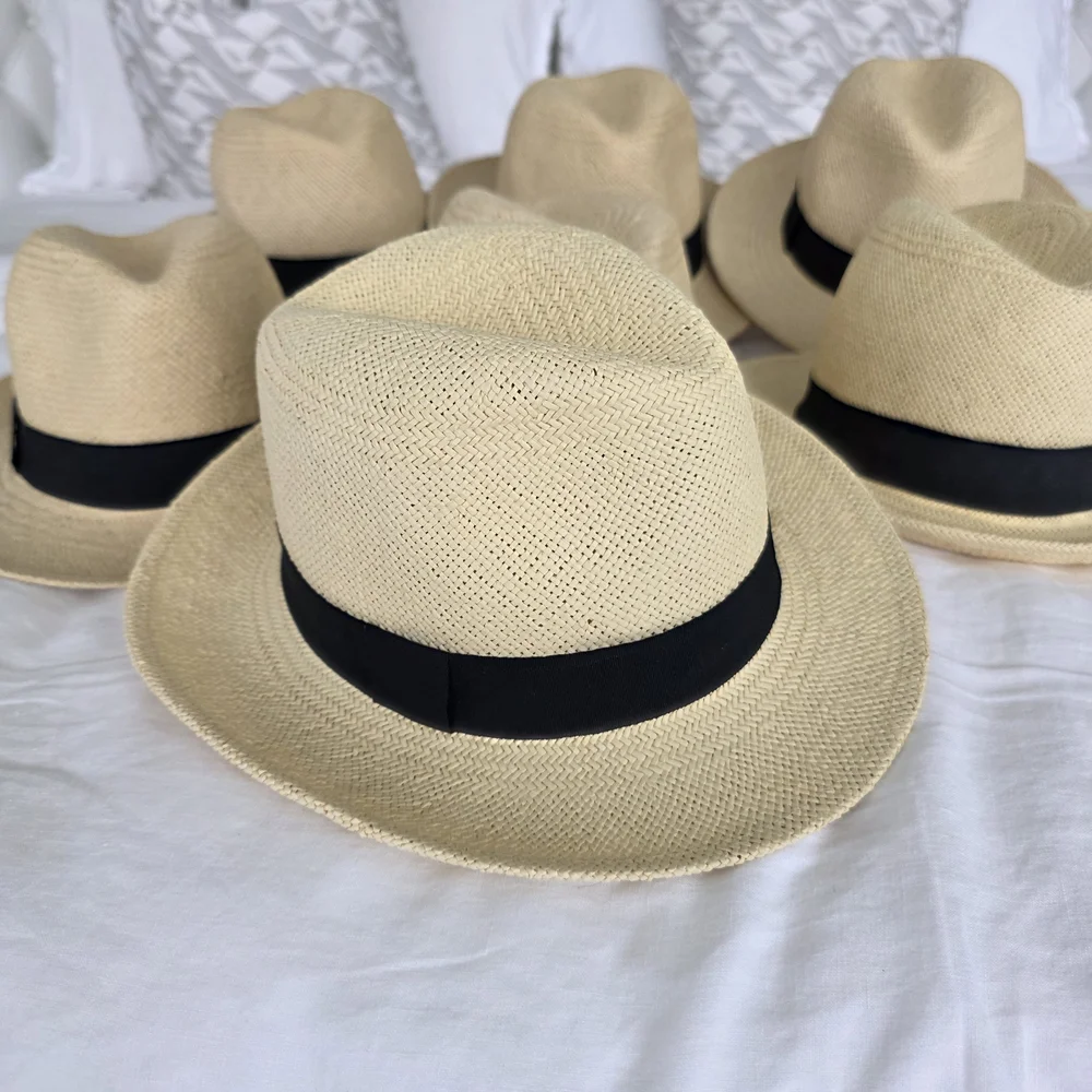 Halogen Cream Fedora with Black Band - Picture 1 of 7